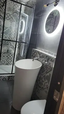 Salle de bains dans l'établissement L escatade de Saint jean de monts