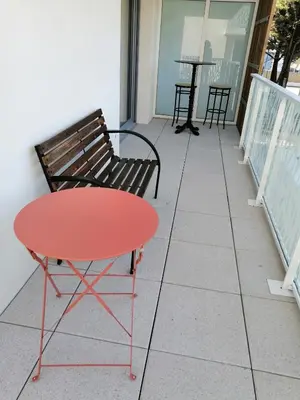 Balcon ou terrasse dans l'établissement Domaine de la lumière