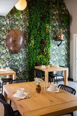 Coin salon dans l'établissement Hôtel de la Brière et Restaurant Les Krapados