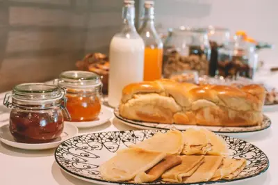 Nourriture dans l'hôtel ou à proximité