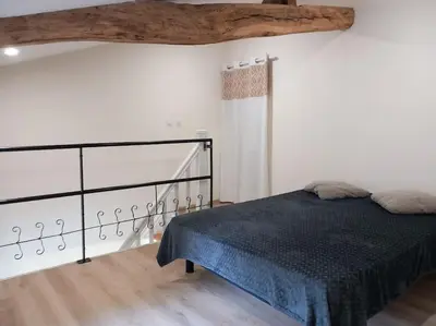 Un ou plusieurs lits dans un hébergement de l'établissement Gîte à 25 minutes du Puy du Fou