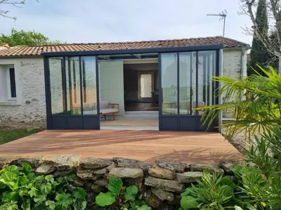 Bâtiment de la maison de vacances