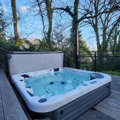 Villa Nature Salle de Sport Jacuzzi