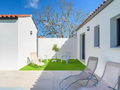Terrasse ou espace extérieur de l'établissement Villa Charme de la Blancharderie by Interhome