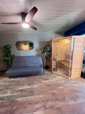 Plan de l'établissement Oasis Tropical Sauna Privé Vue Mer & Plage À 100M