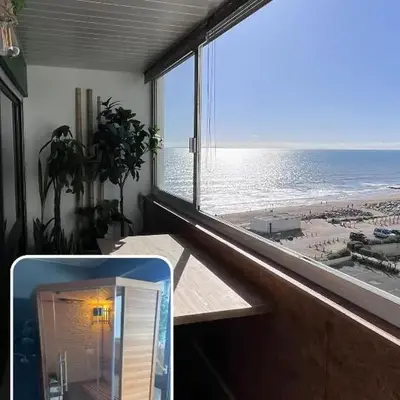 Oasis Tropical Sauna Privé Vue Mer & Plage À 100M