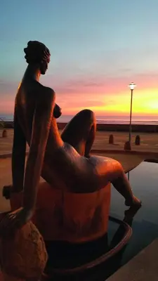 Lever ou coucher de soleil vu de l'appartement ou à proximité
