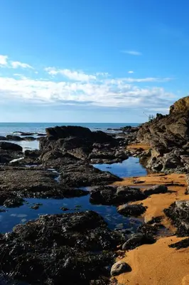 Paysage naturel près de la maison de vacances