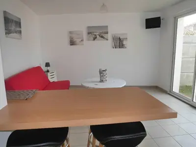 Coin salon dans l'établissement La petite boulangère de pays