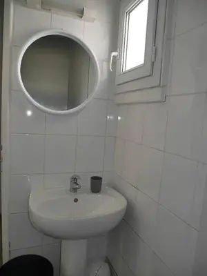 Salle de bains dans l'établissement La petite boulangère de pays