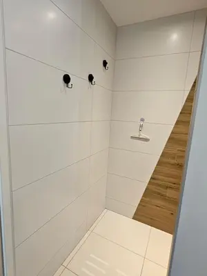 Salle de bains dans l'établissement La Petite Grange