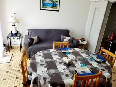 Coin salon dans l'établissement Les Pampres