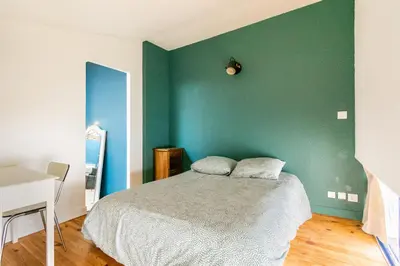 Un ou plusieurs lits dans un hébergement de l'établissement Duplex industriel sur l'île de Nantes