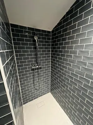 Salle de bains dans l'établissement Hébergement indépendant proche aéroport Nantes Atlantique