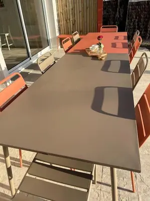 Plan de l'établissement Vue Mer 2 pas des plages 10 pers 4 chambres Villa KER LOT PLAGE
