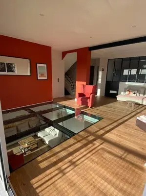 Plan de l'établissement Vue Mer 2 pas des plages 10 pers 4 chambres Villa KER LOT PLAGE