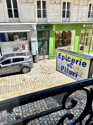 Plan de l'établissement Le Pilori 2pers, chambre séparée, Tv et Wifi