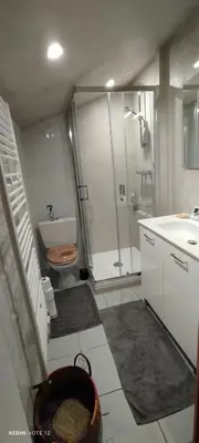 Salle de bains dans l'établissement Appartement indépendant chez l'habitant