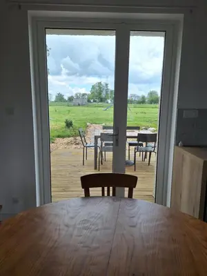 Paysage naturel près de la maison de vacances