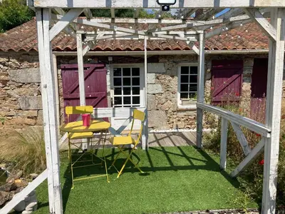 Jardin de l'établissement Le domaine de la Rabatelière