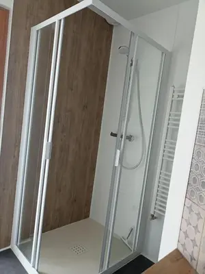 Salle de bains dans l'établissement gîte au champ d'avoine