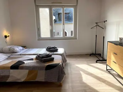 Un ou plusieurs lits dans un hébergement de l'établissement Maison Saint Florent Le Vieil