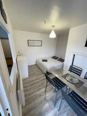 Coin salon dans l'établissement Lazare Home