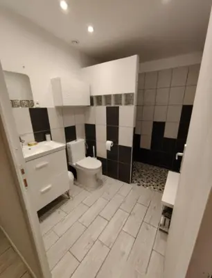 Cuisine ou kitchenette dans l'établissement Studio de la petite Escapade
