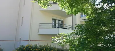 Balcon ou terrasse dans l'établissement Entre Golf et Mer