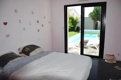 Piscine de l'établissement Villa plage piscine chauffée ou située à proximité