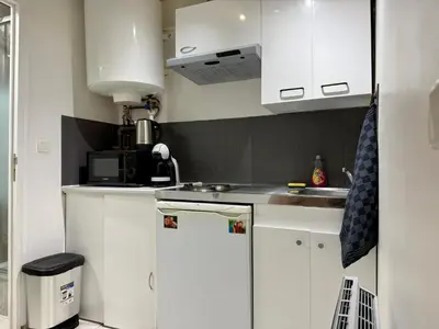 Cuisine ou kitchenette dans l'établissement LE MILO - Appartement Cosy en Centre Ville