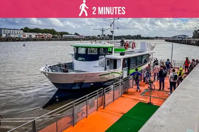 Vue sur la rivière ou le fleuve situé(e) à proximité de l'appartement