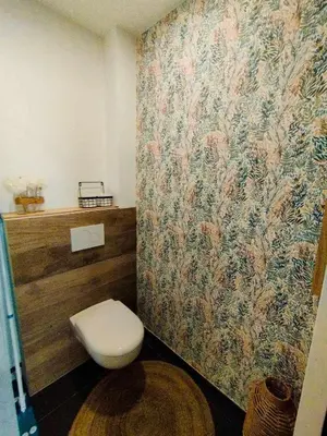 Salle de bains dans l'établissement Studio à St Brévin les pins