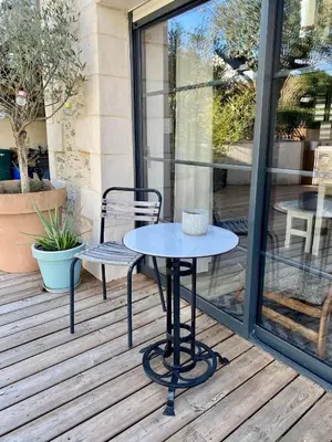 Balcon ou terrasse dans l'établissement Douceur Angevine