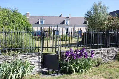 Jardin de l'établissement La Petite Boire - Chambres d'hôtes près d'Angers