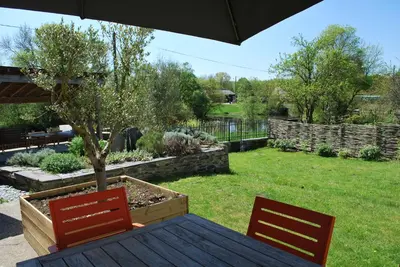 Jardin de l'établissement La Petite Boire - Chambres d'hôtes près d'Angers
