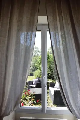 Jardin de l'établissement La Petite Boire - Chambres d'hôtes près d'Angers
