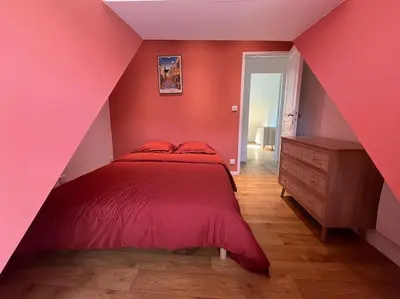 Un ou plusieurs lits dans un hébergement de l'établissement L'escapade de la Pointe