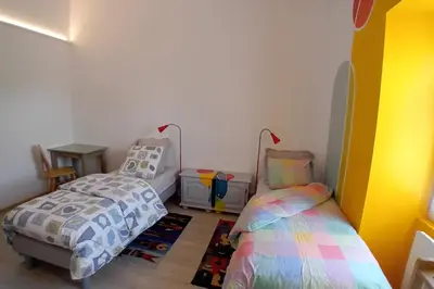 Un ou plusieurs lits dans un hébergement de l'établissement La Bananeraie La Bernerie en Retz