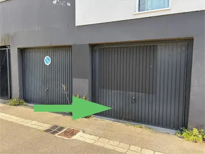 Plan de l'établissement Appart T2 l'île de Nantes avec parking privé