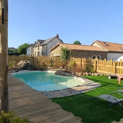 Bel des prés - Cénote - Piscine partagée