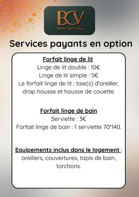 Plan de l'établissement Gîte de la Duranderie