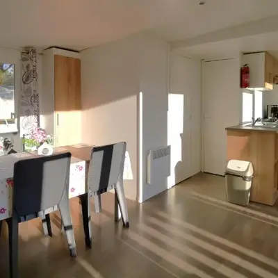 mobil home moderne et spacieux
