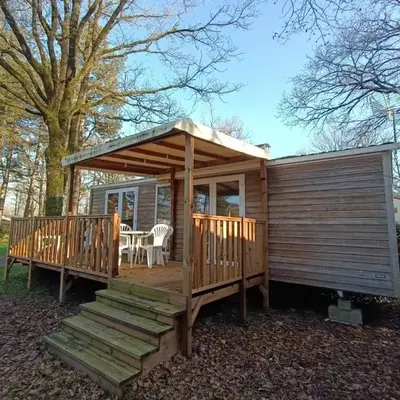 Mobil-home en pleine Nature