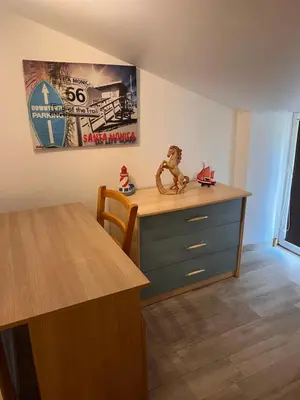 Plan de l'établissement Appartement pierres apparentes