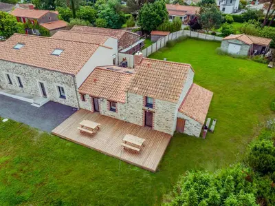 Bâtiment de la maison de vacances