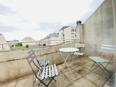 Balcon ou terrasse dans l'établissement Casa Mafate