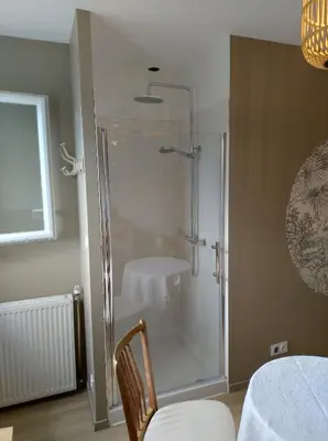 Salle de bains dans l'établissement Studio A avec parking