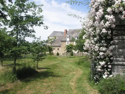 Jardin de l'établissement Gîte du Plessis