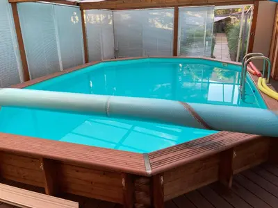 Piscine de l'établissement Domus26 Chambre ORIENTEM ou située à proximité